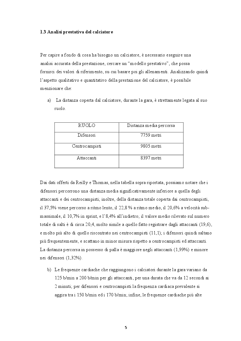 Anteprima della tesi: La forza rapida: aspetti anatomo-fisiologici e metodologie di allenamento specifiche per il calciatore moderno, Pagina 4