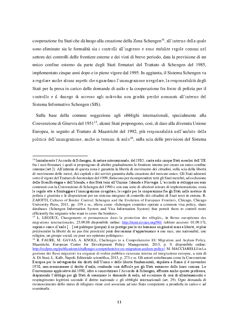 Estratto dalla tesi: Il Friuli Venezia Giulia e l’attuazione della normativa dell’UE in tema di accoglienza ed integrazione dei migranti, alla luce della ripartizione delle competenze tra Stato e Regioni