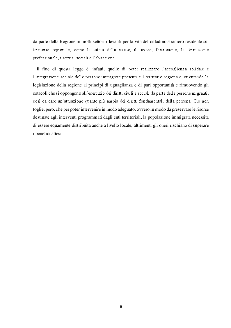 Anteprima della tesi: Il Friuli Venezia Giulia e l’attuazione della normativa dell’UE in tema di accoglienza ed integrazione dei migranti, alla luce della ripartizione delle competenze tra Stato e Regioni, Pagina 7