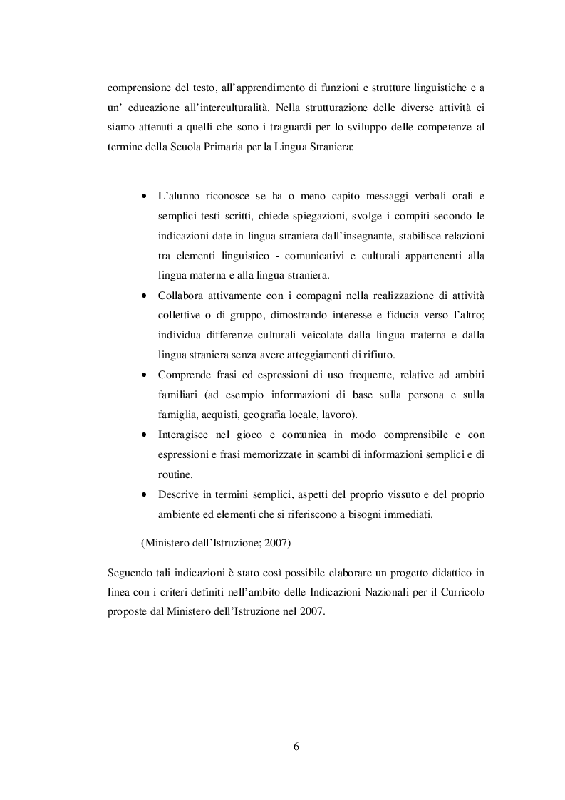 Anteprima della tesi: INSEGNARE E APPRENDERE L’INGLESE CON UN RACCONTO DI ROALD DAHL. Un progetto didattico per la scuola primaria, Pagina 4