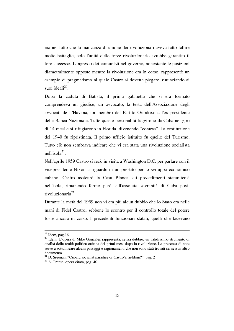 Anteprima della tesi: Cuba: quarant'anni di socialismo reale e prospettive per il futuro, Pagina 13