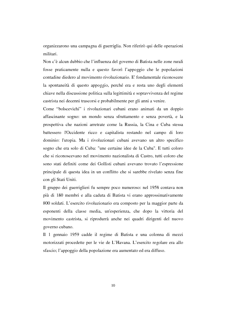 Anteprima della tesi: Cuba: quarant'anni di socialismo reale e prospettive per il futuro, Pagina 8