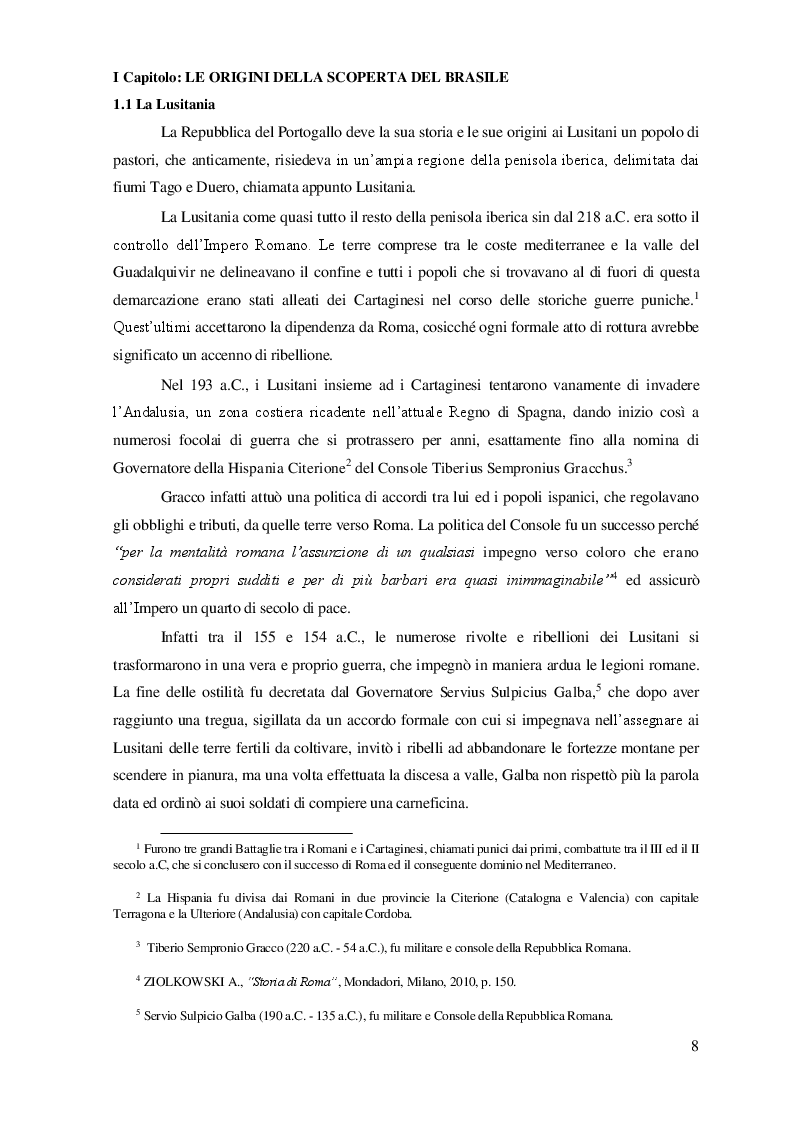 Anteprima della tesi: L'Impero del Brasile: una Monarchia americana, Pagina 5