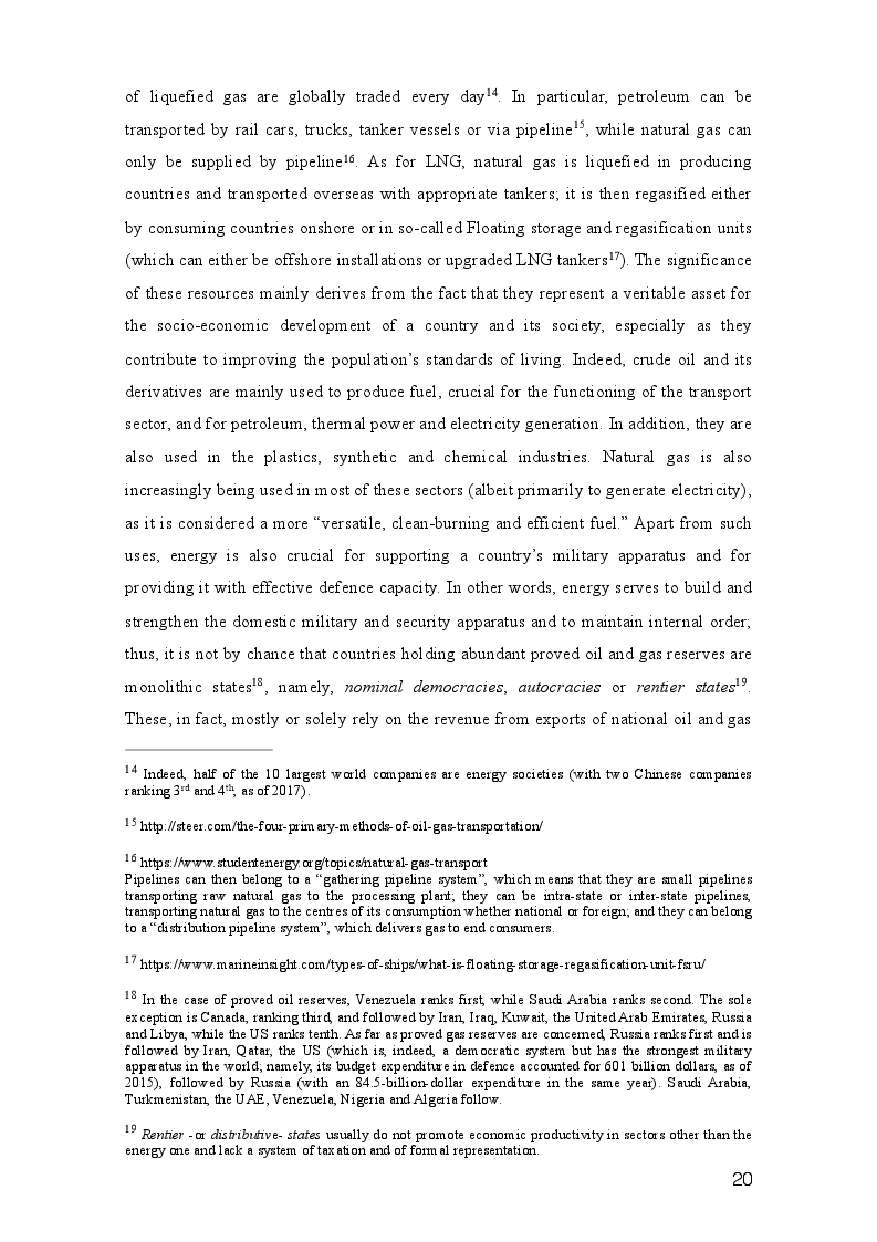 Anteprima della tesi: Three paths to energy security and Italy's future energy perspectives, Pagina 12