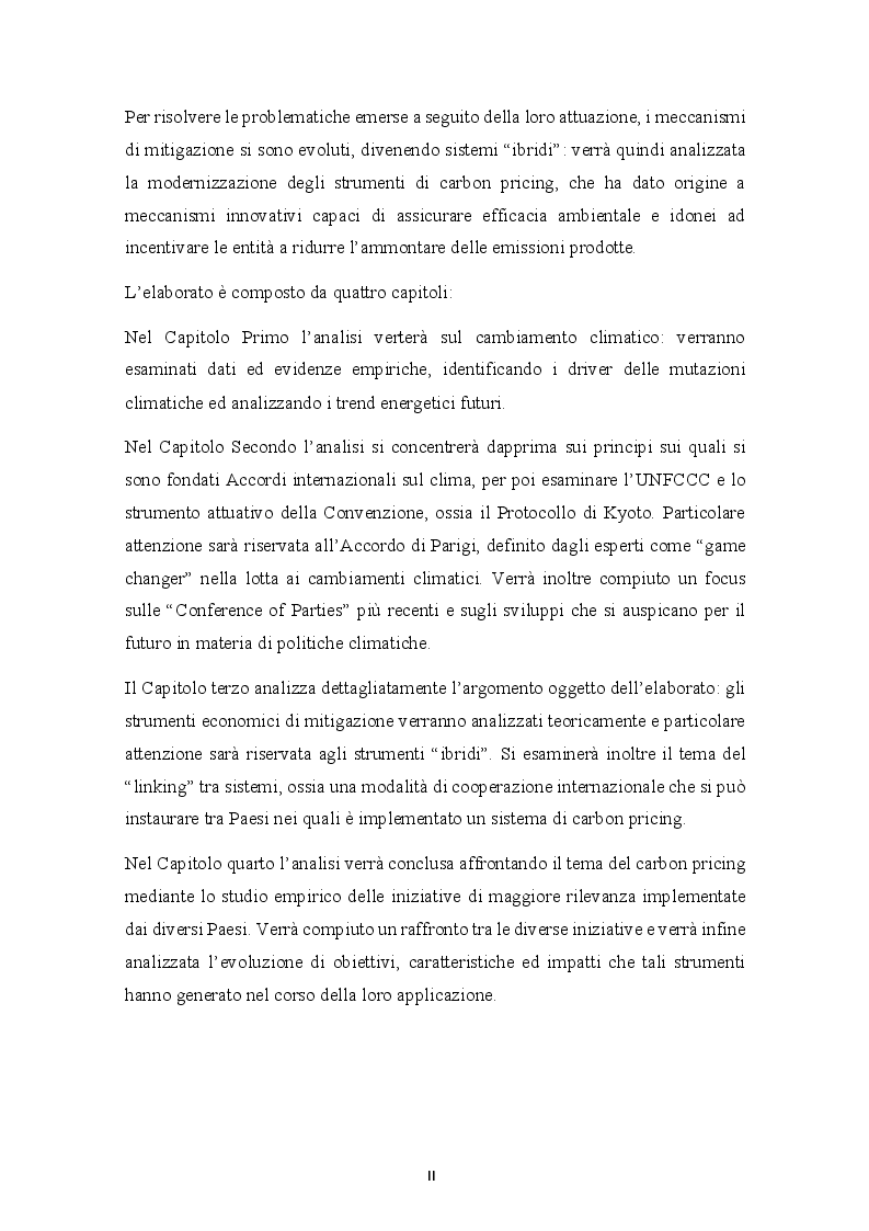 Anteprima della tesi: Cap and Trade e Carbon Taxes: analisi empirica e sviluppi futuri, Pagina 3