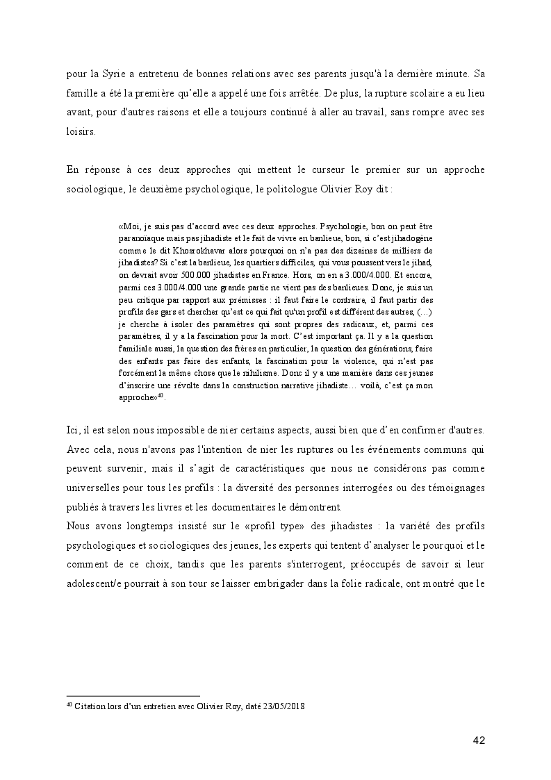 Anteprima della tesi: Le processus de radicalisation: prise de conscience, Pagina 7