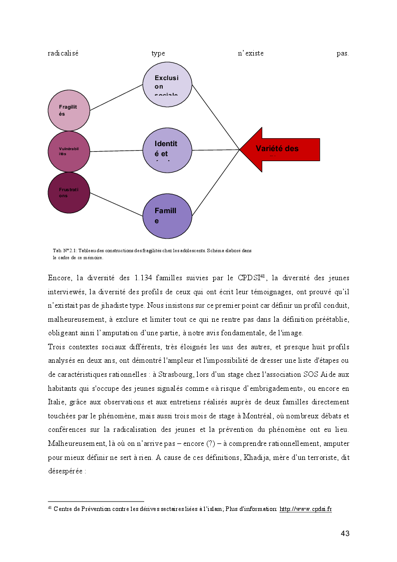 Anteprima della tesi: Le processus de radicalisation: prise de conscience, Pagina 8