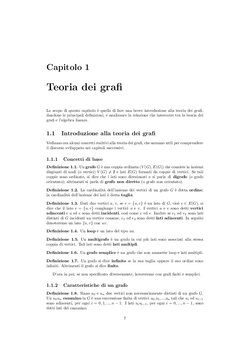 Anteprima della tesi: Codici Correttori da Grafi Espansori, Pagina 4