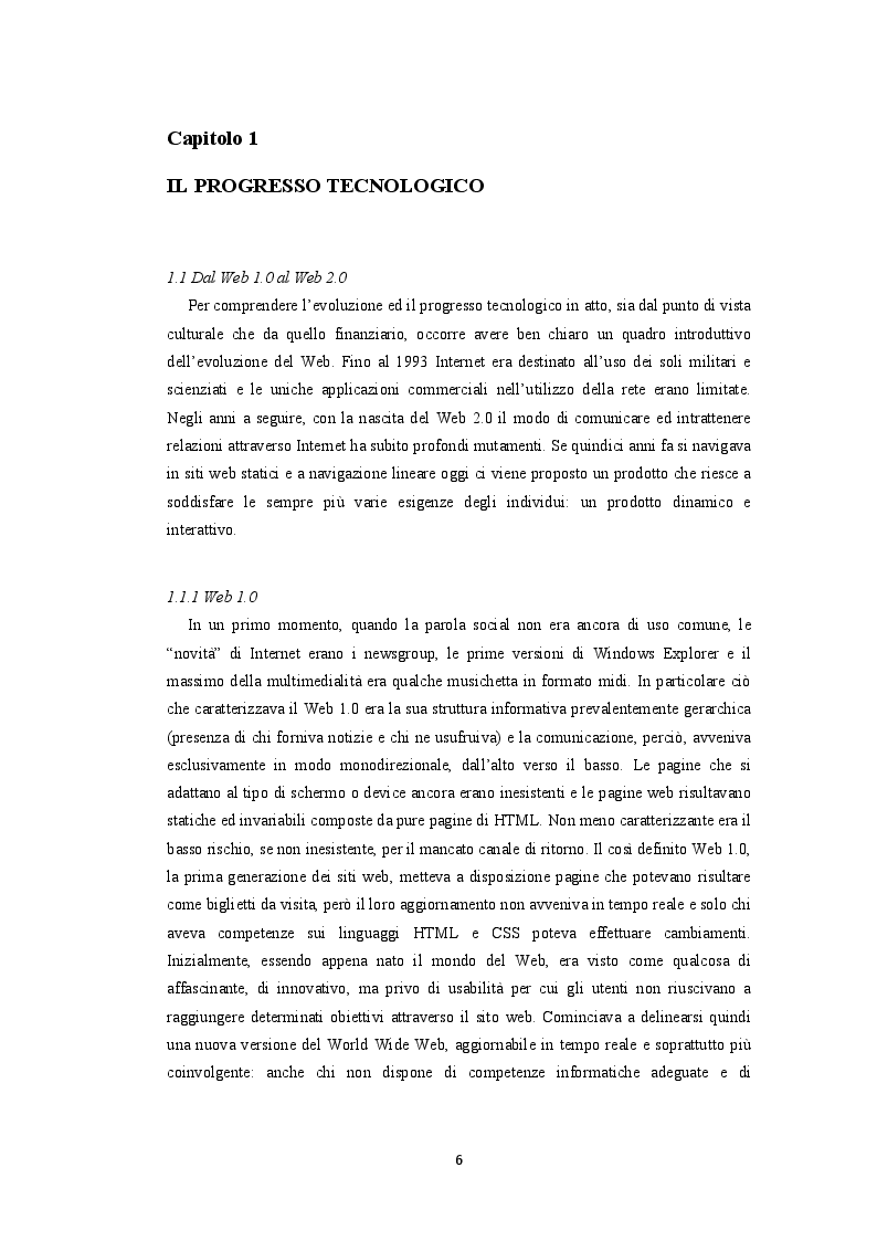 Anteprima della tesi: Crowdfunding. La finanza social al servizio della produzione culturale, Pagina 4