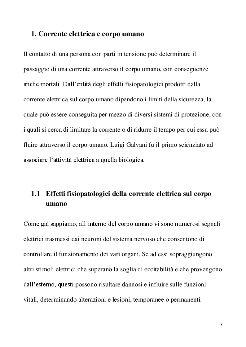 Anteprima della tesi: Lavori elettrici sotto tensione: aspetti normativi e organizzativi, Pagina 4