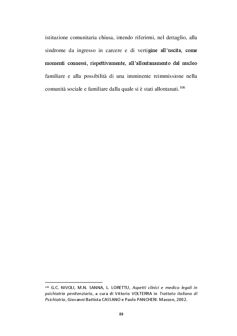 Anteprima della tesi: L'affettività alla prova del carcere: disciplina vigente e prospettive di riforma, Pagina 5