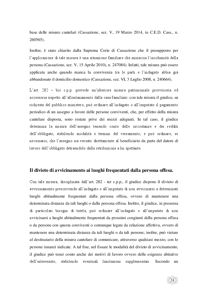 Anteprima della tesi: Le misure cautelari tra principi costituzionali ed esigenze di difesa sociale, Pagina 5