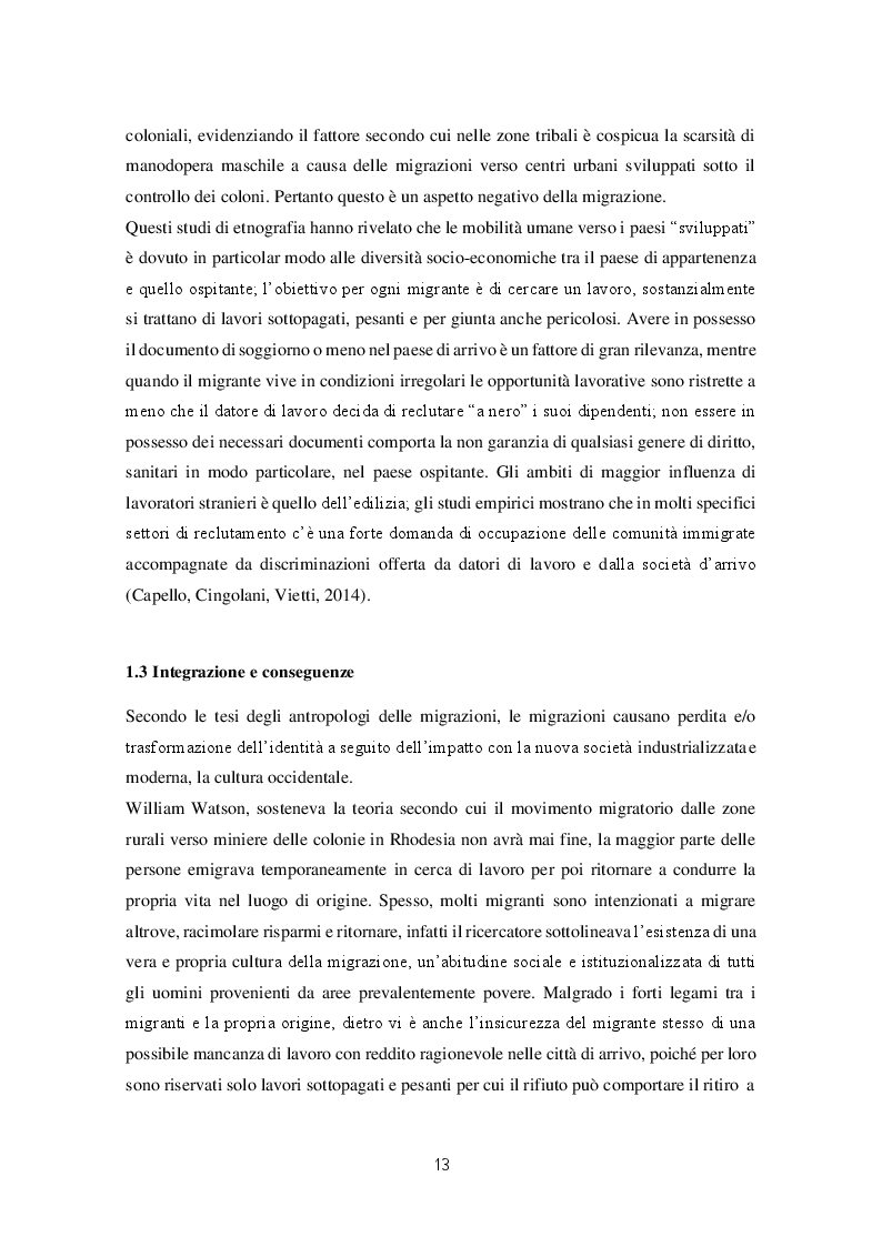 Estratto dalla tesi: Migrazioni e seconde generazioni: uno sguardo autoetnografico