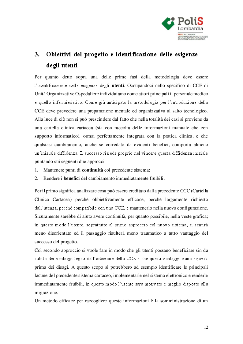 Anteprima della tesi: Approccio metodologico all’introduzione della cartella clinica elettronica in Urologia e Ginecologia, Pagina 4