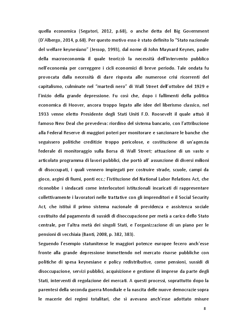 Anteprima della tesi: Potere politico e potere economico nell'era della globalizzazione: un rapporto complesso, Pagina 6