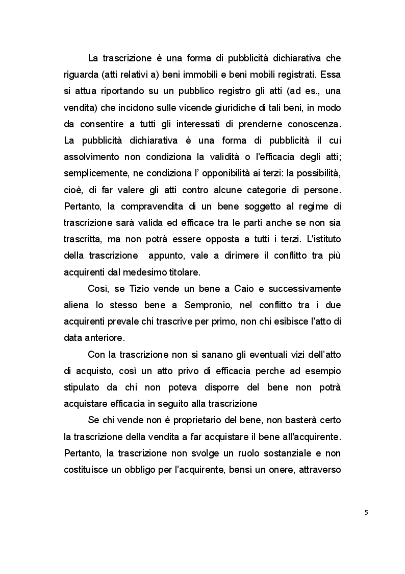 Anteprima della tesi: La pubblicità mobiliare degli autoveicoli, Pagina 3