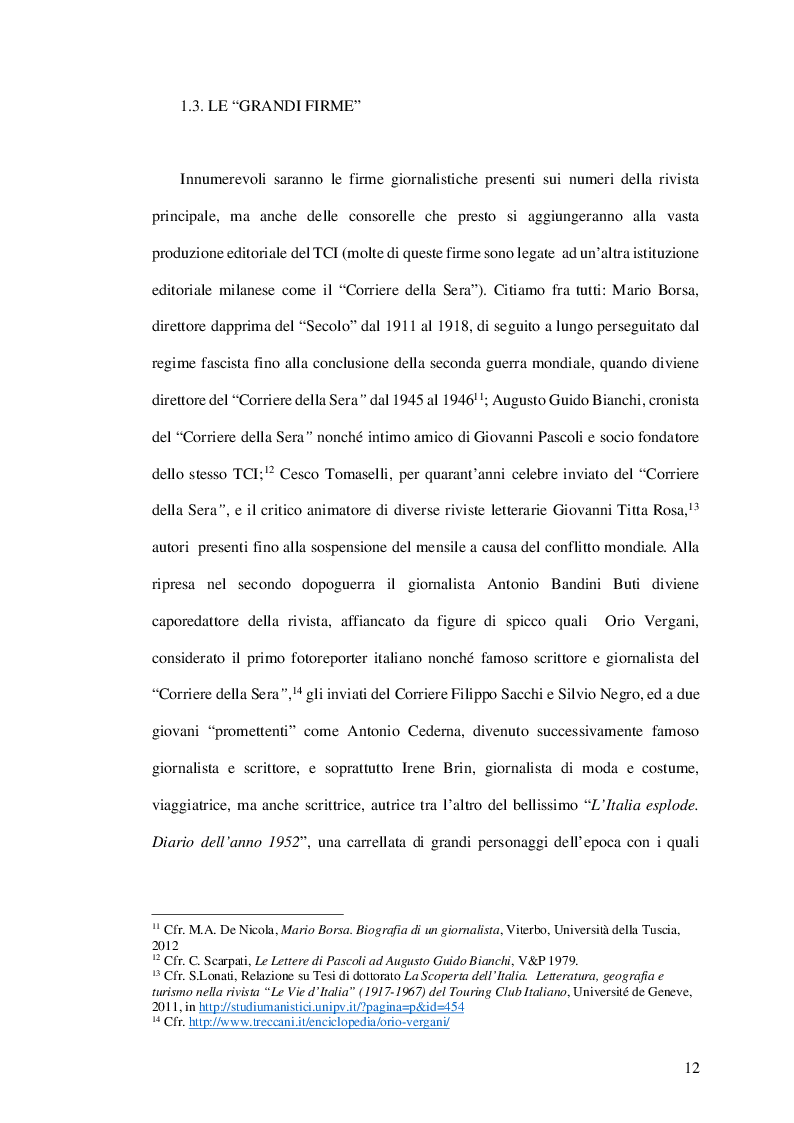 Anteprima della tesi: Appunti di una nazione che rinasce: il ruolo di testimonianza del Touring Club Italiano nella prima fase della ricostruzione italiana nel secondo dopoguerra, Pagina 6