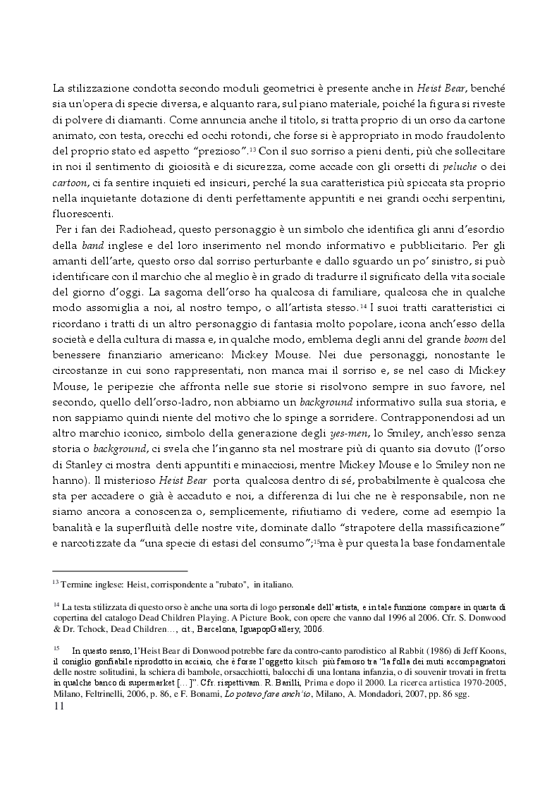 Estratto dalla tesi: Stanley Donwood - Tecniche e Metodi