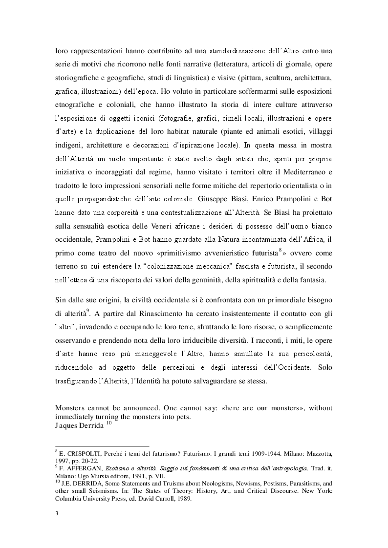 Anteprima della tesi: L'Orientalismo nella costruzione dell'identità e dell'alterità nell'arte coloniale italiana, Pagina 4