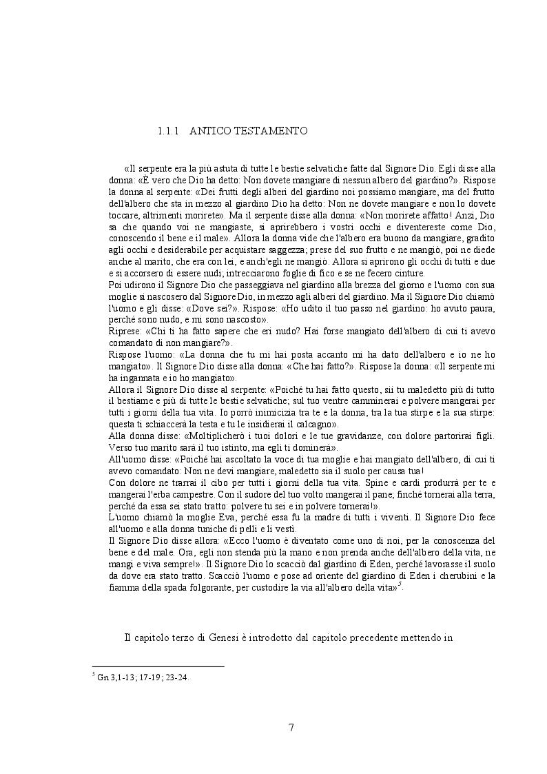 Anteprima della tesi: Cristo e il peccato nella teologia di Paolo: relazione tra due antitesi, Pagina 5