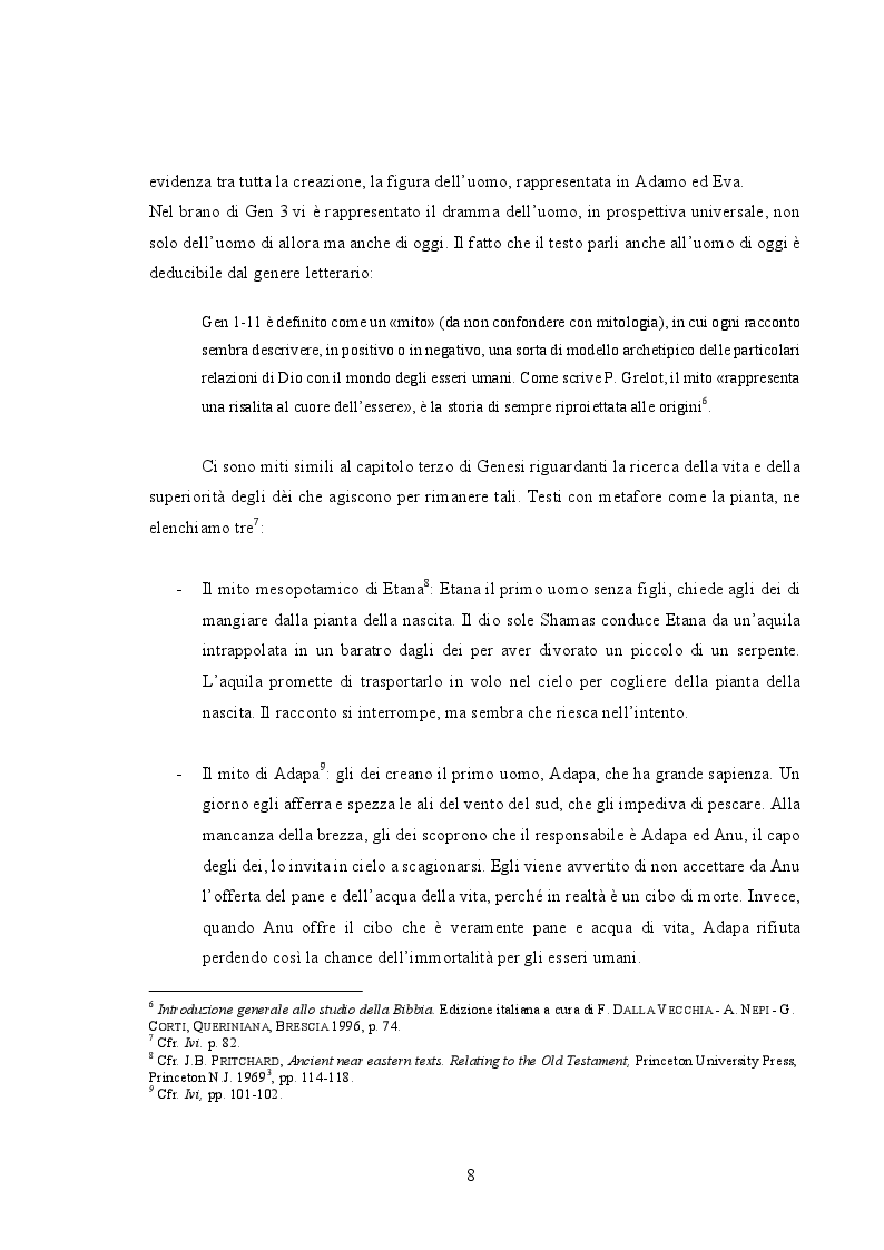 Anteprima della tesi: Cristo e il peccato nella teologia di Paolo: relazione tra due antitesi, Pagina 6