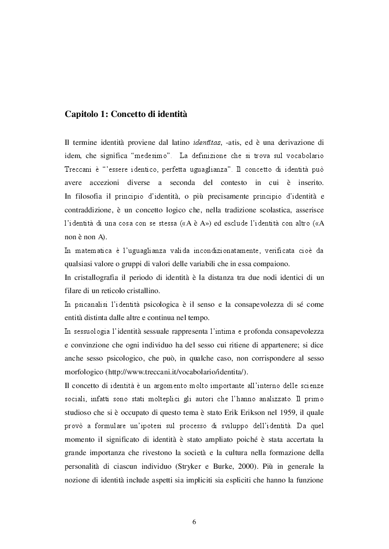 Anteprima della tesi: Identità personale e virtuale: due facce della stessa medaglia, Pagina 4