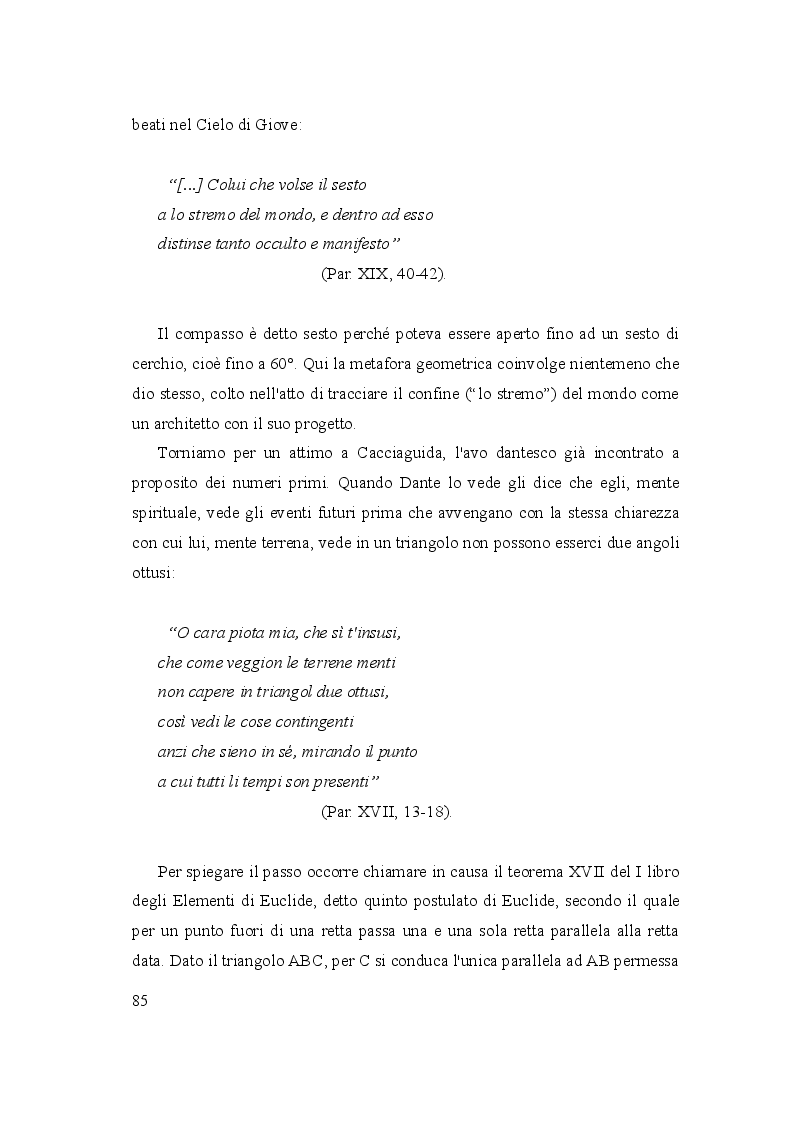 Anteprima della tesi: Le due culture: scienza e letteratura nella Commedia, Pagina 10