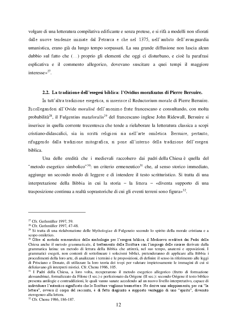 Anteprima della tesi: Il mito di Perseo nelle Genealogie deorum gentilium di Giovanni Boccaccio, Pagina 10
