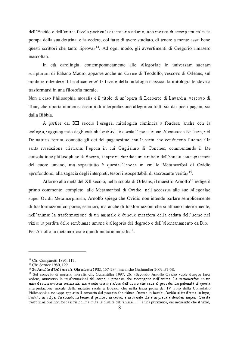Anteprima della tesi: Il mito di Perseo nelle Genealogie deorum gentilium di Giovanni Boccaccio, Pagina 6
