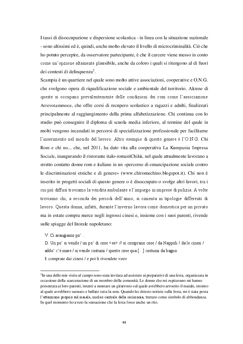 Anteprima della tesi: Aspetti morfosintattici dell'italiano L2 di madrelingua romanès, Pagina 8