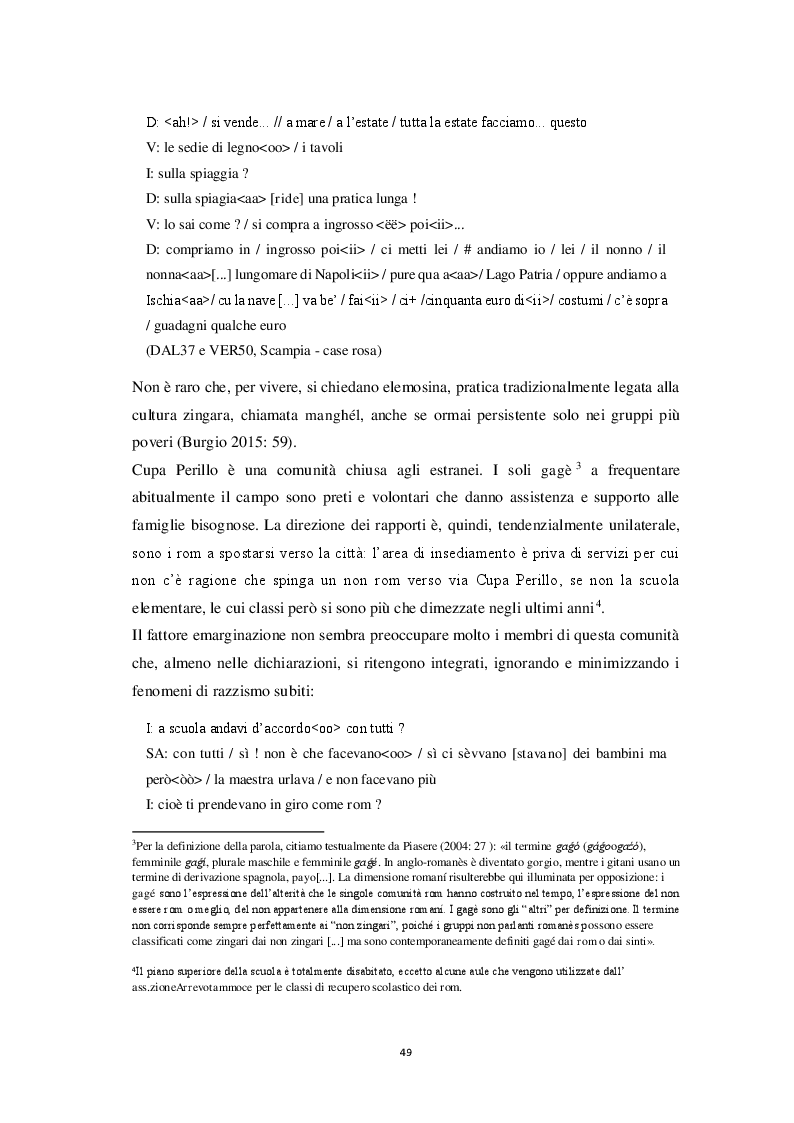 Anteprima della tesi: Aspetti morfosintattici dell'italiano L2 di madrelingua romanès, Pagina 9