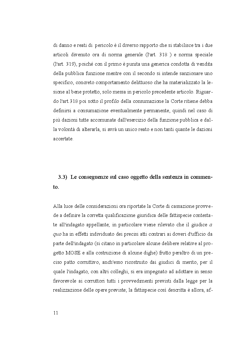 Anteprima della tesi: I reati di corruzione, Pagina 4