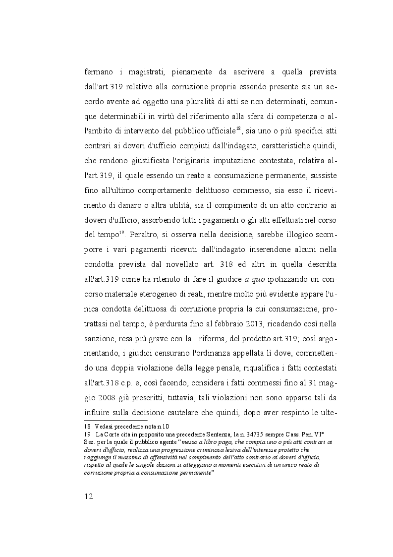 Anteprima della tesi: I reati di corruzione, Pagina 5