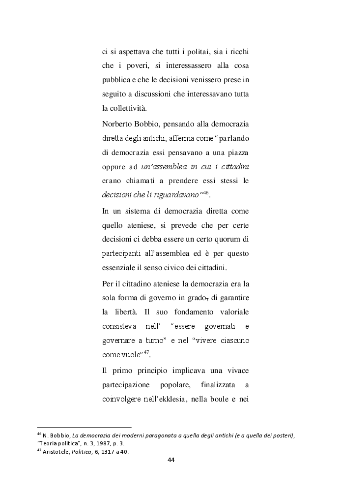 Anteprima della tesi: Cittadinanza e l'educazione del cittadino, Pagina 5