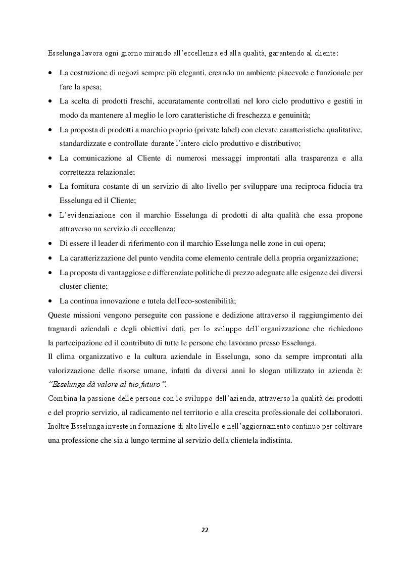 Anteprima della tesi: Competere in un Oceano Rosso: il caso Esselunga, Pagina 6