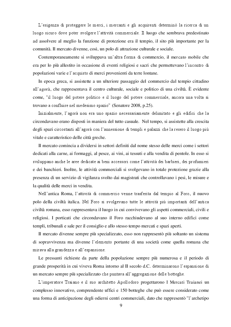 Anteprima della tesi: I Centri Commerciali e la Responsabilità Sociale: La Collaborazione dei diversi Stakeholder per la promozione del benessere collettivo, Pagina 7