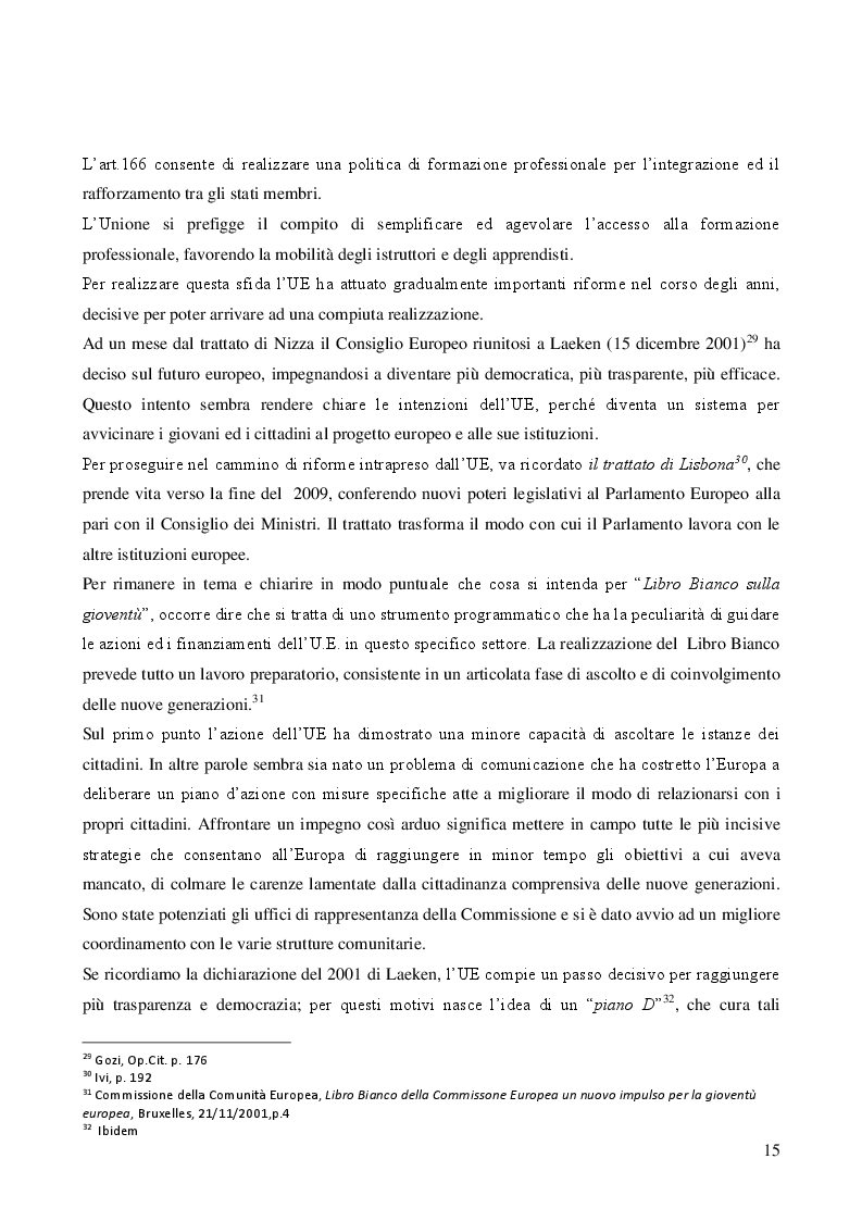 Estratto dalla tesi: I Millenials Erasmus: l'innovazione sociale passa attraverso il digitale