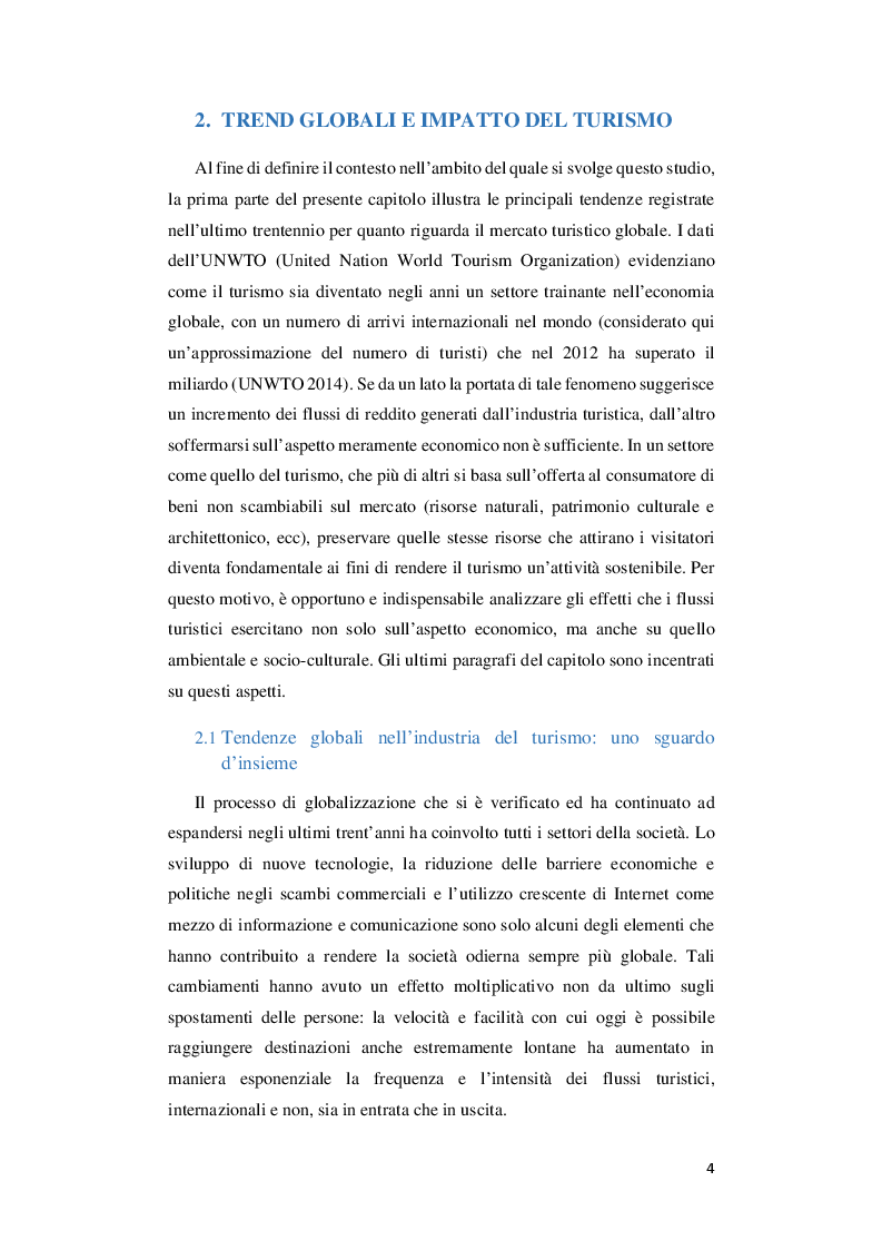 Anteprima della tesi: Turismo sostenibile e performance system: Il Tourism Optimization Management Model, Pagina 5