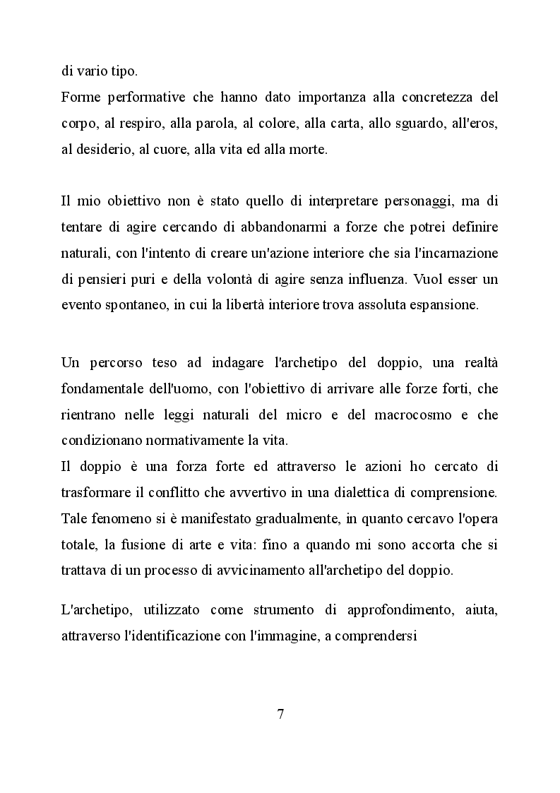 Anteprima della tesi: Le identità nell'azione performativa, Pagina 3