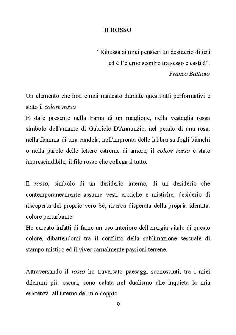 Anteprima della tesi: Le identità nell'azione performativa, Pagina 5