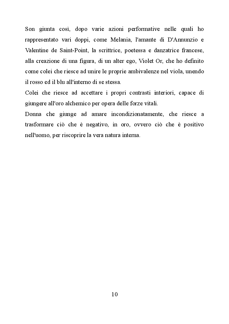 Anteprima della tesi: Le identità nell'azione performativa, Pagina 6