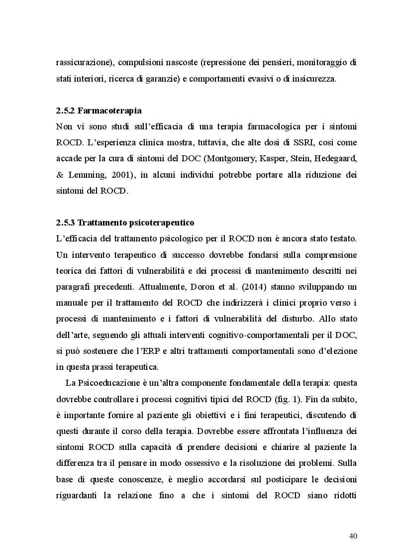 Anteprima della tesi: Le preoccupazioni ossessive nelle relazioni amorose: uno studio preliminare sulle proprietà psicometriche del Partner Related Obsessive Compulsive Symptom Inventory (PROCSI) e del Relationship Obsessive Compulsive Inventory (ROCI), Pagina 8