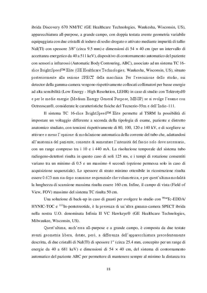 Anteprima della tesi: Imaging medico-nucleare con analoghi della somatostatina radiomarcati: Analisi comparativa degli aspetti tecnici, Pagina 3