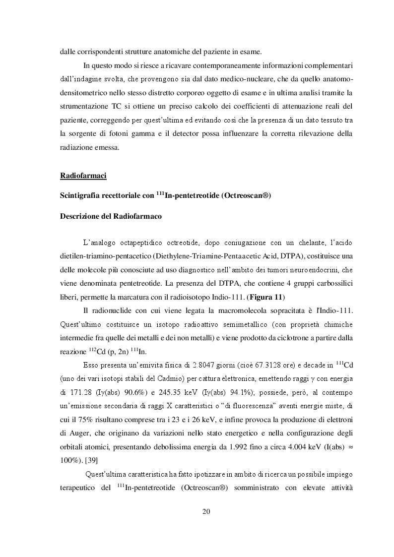 Anteprima della tesi: Imaging medico-nucleare con analoghi della somatostatina radiomarcati: Analisi comparativa degli aspetti tecnici, Pagina 5