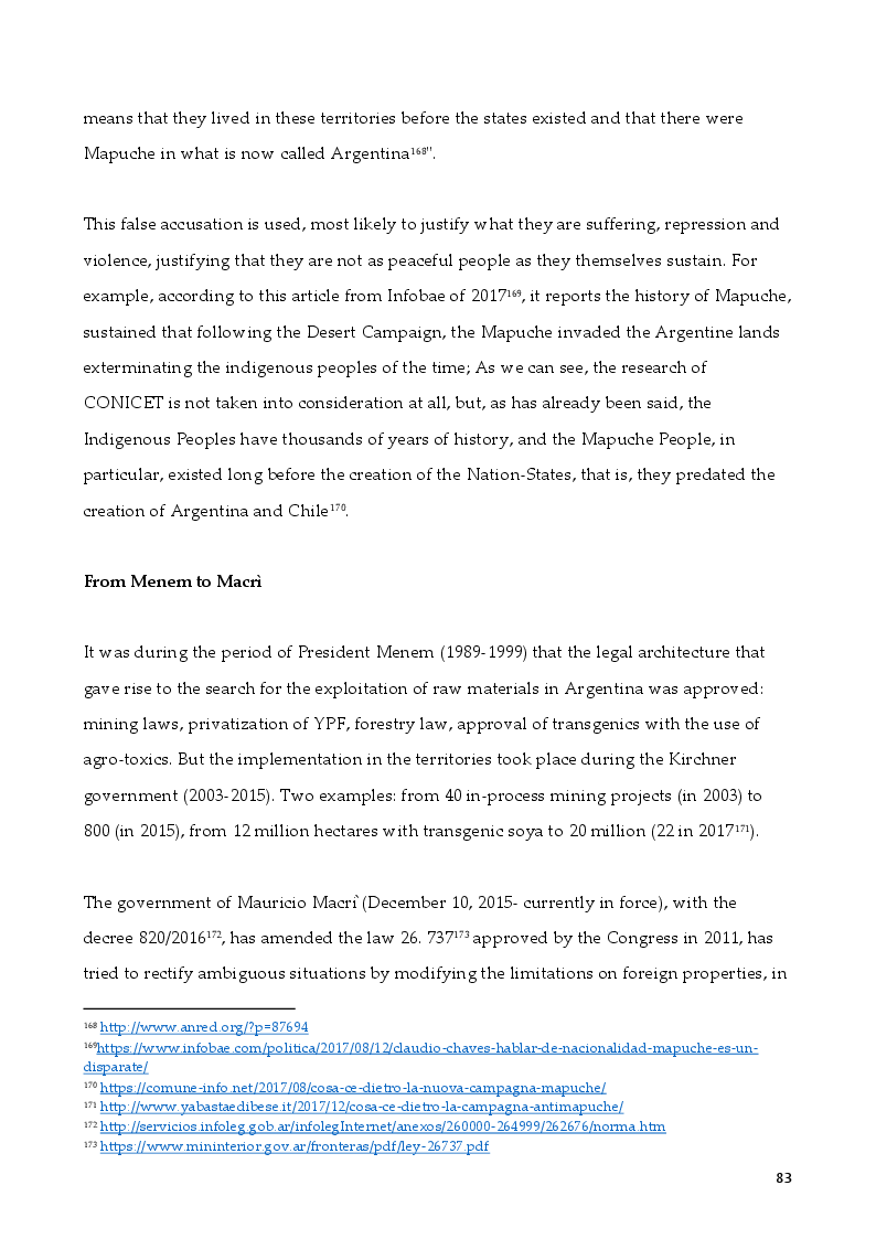 Anteprima della tesi: The Rights of Indigenous Peoples: Mapuche case, Pagina 9