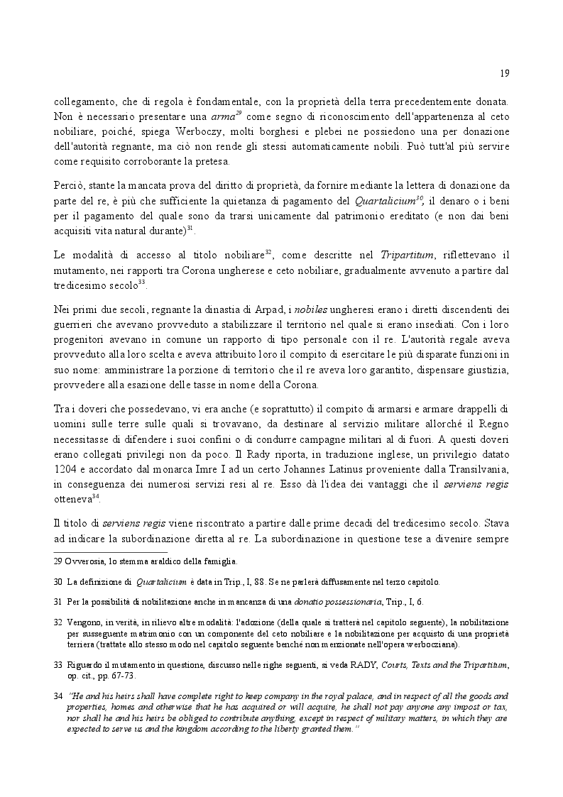 Anteprima della tesi: Famiglia e Successioni in Ungheria tra tardo Medioevo e prima Età moderna: il Tripartitum di Istvan Werboczy (1517), Pagina 12