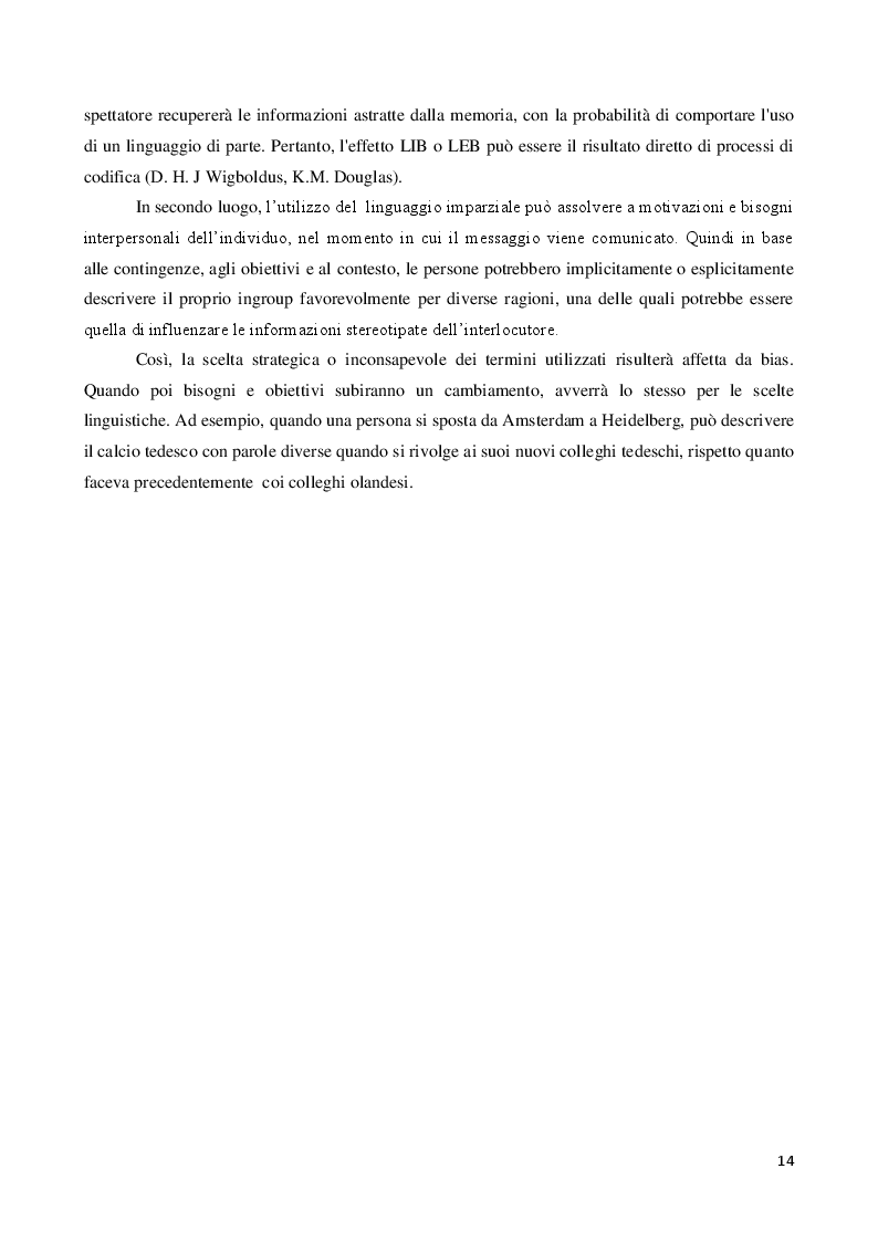 Anteprima della tesi: La discriminazione linguistica nelle relazioni intergruppi, Pagina 6