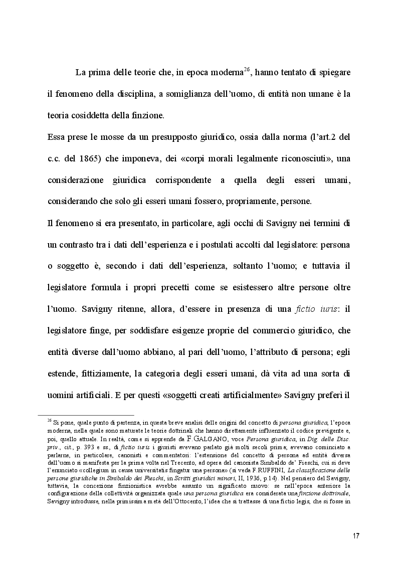 Estratto dalla tesi: L'esercizio dell'attività d'impresa da parte delle Associazioni e delle Fondazioni