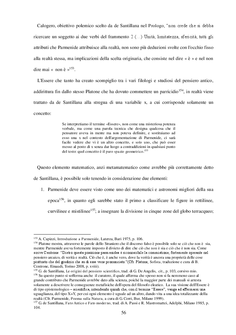 Anteprima della tesi: ''Arte della Fuga'': Scienza e Mito in Giorgio de Santillana, Pagina 3