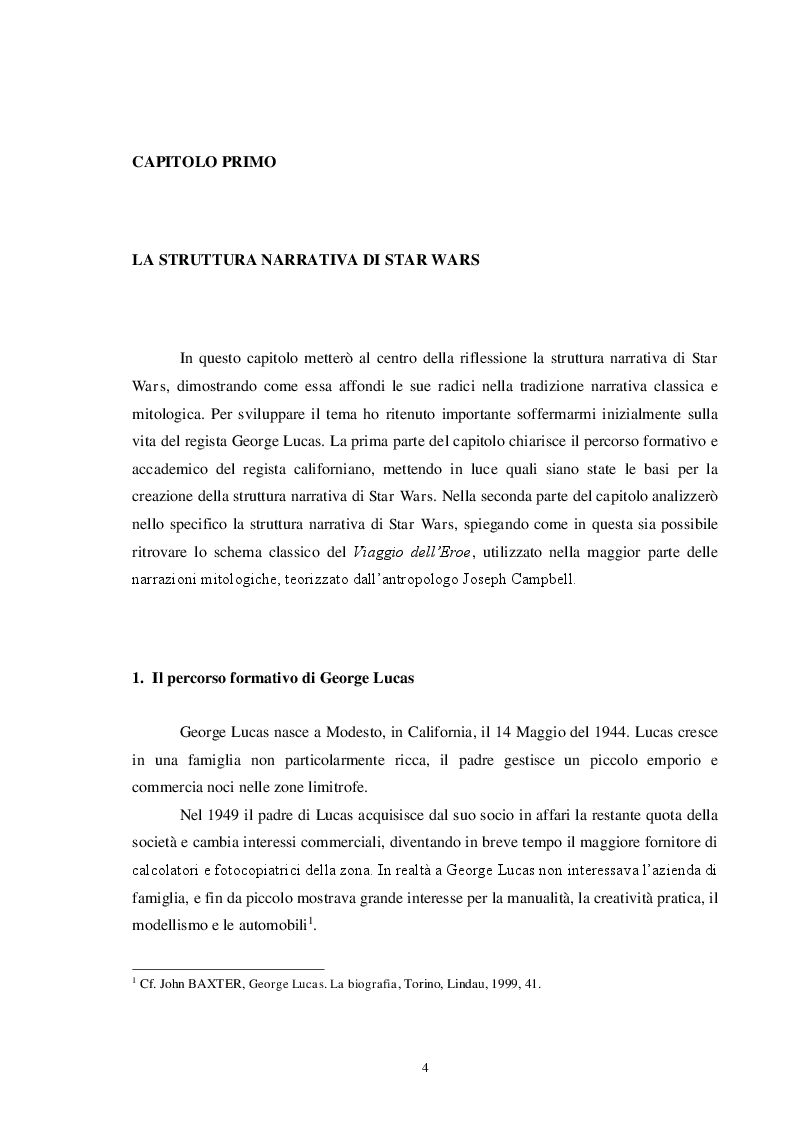 Anteprima della tesi: Star Wars, un successo di narrazione e tecnologia, Pagina 4